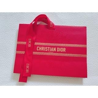 Dior 迪奧 紙袋 / 提袋 燙金 金燦凡爾賽 禮品袋 禮品盒 緞帶 彩帶 專櫃貨-細節圖3