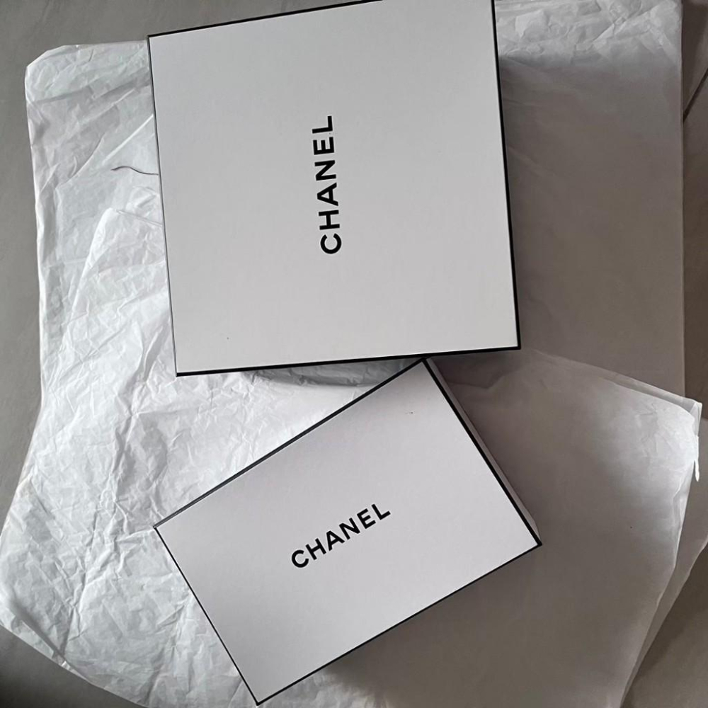 CHANEL 香奈兒禮盒 紙盒 紙袋 提袋 禮物包裝 專櫃貨-細節圖2