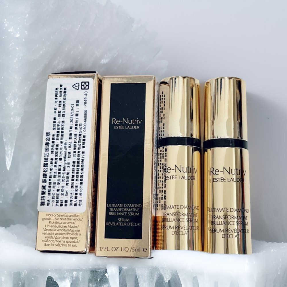ESTEE LAUDER 雅詩蘭黛 Re-nutriv 黑鑽松露賦活微導金萃 5ml 松露 精華 白金 前導精華-細節圖2