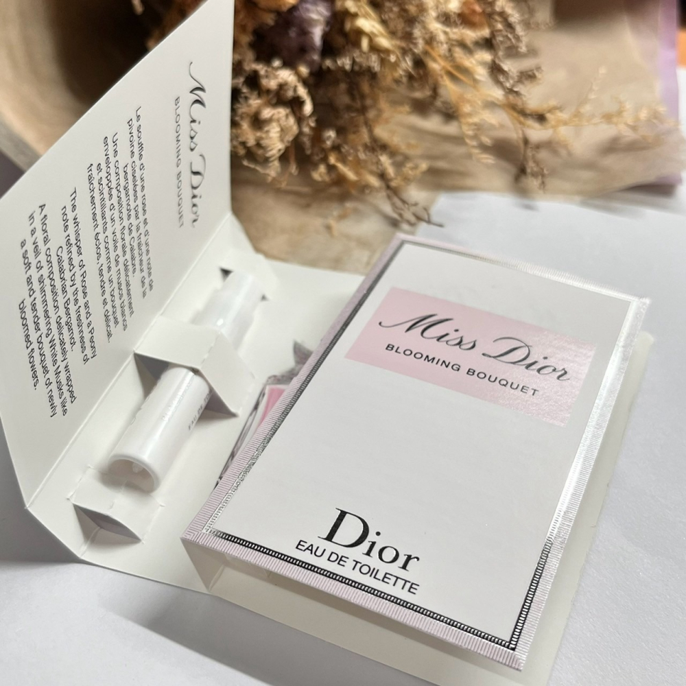 DIOR迪奧 Miss Dior 花漾迪奧淡香水 1ml 針管 香水 女香 正品 專櫃貨 花漾淡香水-細節圖3