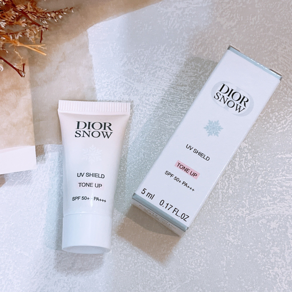 Dior 迪奧 雪晶靈潤色隔離亮妍霜 雪精靈潤色隔離妝前乳 5ml 專櫃貨 全新品 防曬 修色 隔離-細節圖3