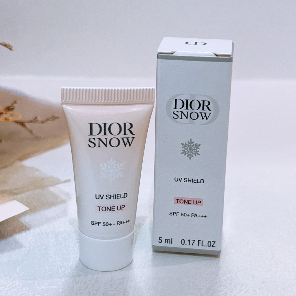 Dior 迪奧 雪晶靈潤色隔離亮妍霜 雪精靈潤色隔離妝前乳 5ml 專櫃貨 全新品 防曬 修色 隔離-細節圖5