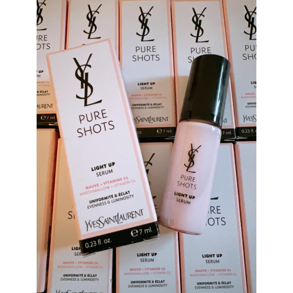 YSL 極效活萃嫩白精華 7ml 有盒子 中文標籤 體驗品-細節圖3