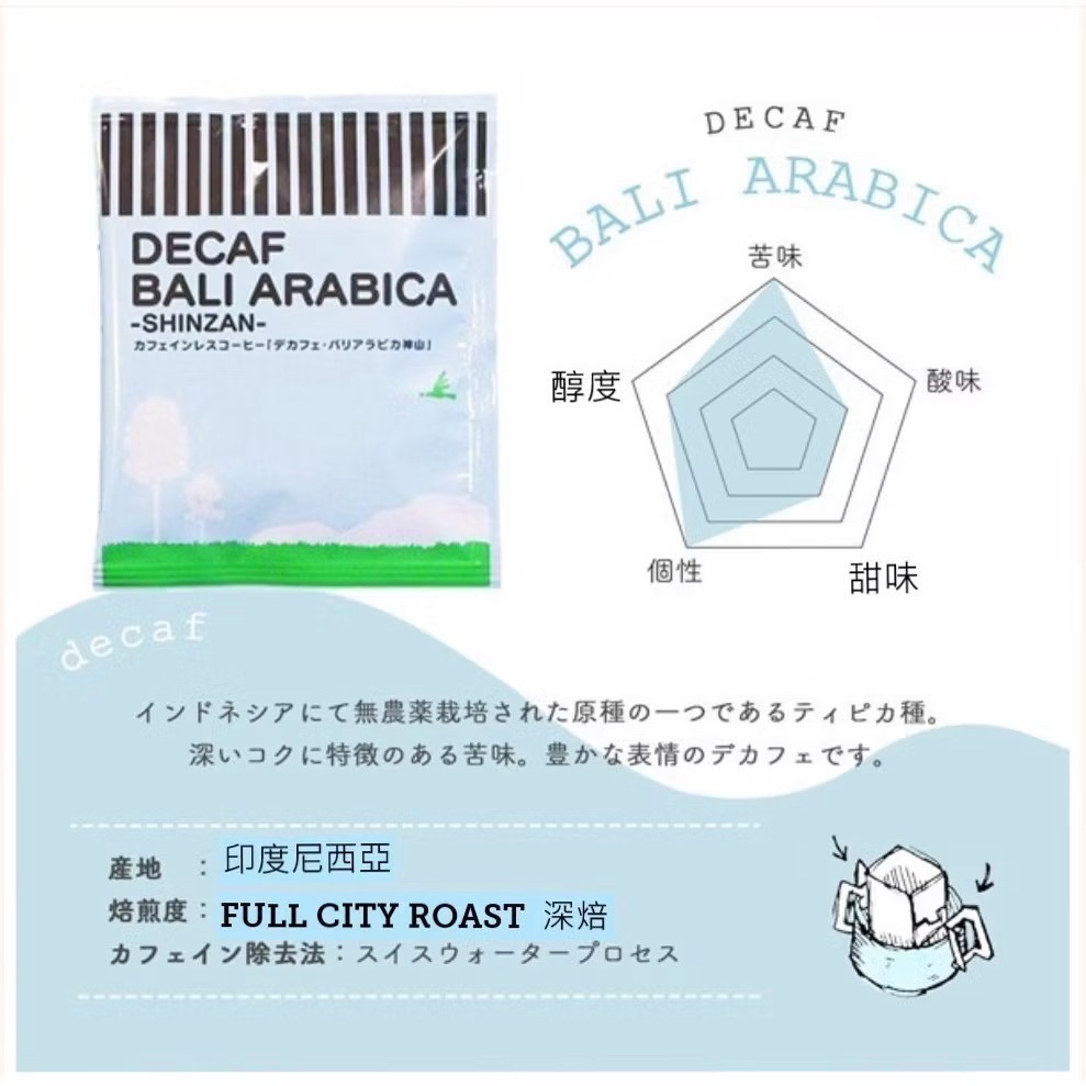 ★晴空嵐★【現貨優惠】日本低咖啡因咖啡濾掛包．大阪辻本珈琲店．日本原裝進口．孕婦．好眠-細節圖7