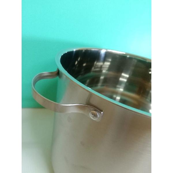 316不銹鋼包底原味鍋 湯鍋 原味湯鍋 加厚湯鍋 不銹鋼湯鍋 26cm-細節圖4