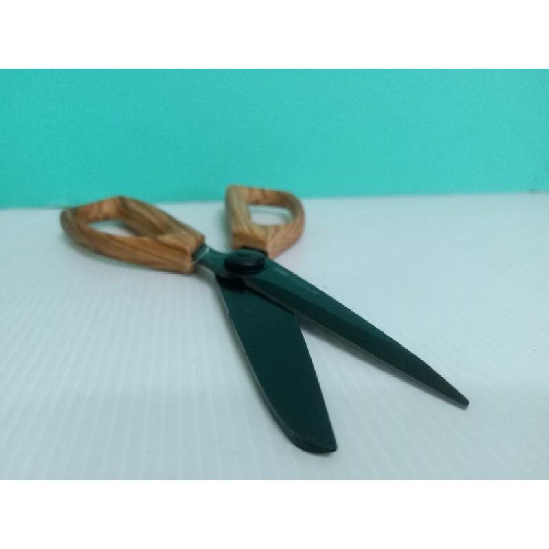 黑鈦木紋廚剪 仙德曼 廚房剪 剪刀 萬用料理剪刀   🌹 ♠❰元氣go物站❱♠-細節圖4