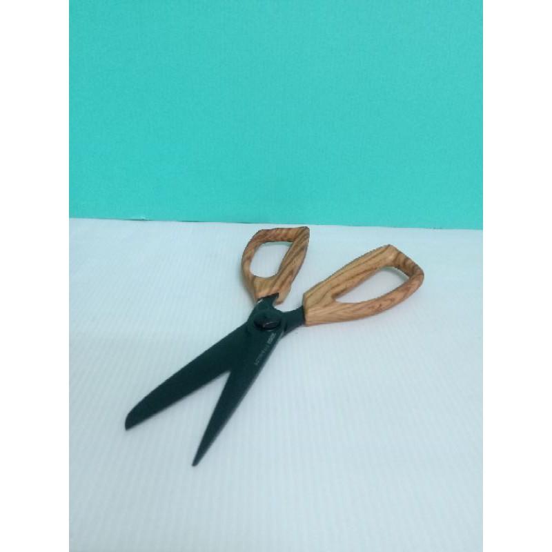 黑鈦木紋廚剪 仙德曼 廚房剪 剪刀 萬用料理剪刀   🌹 ♠❰元氣go物站❱♠-細節圖5