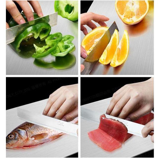 砧板 304不鏽鋼砧板 316不鏽鋼砧板 不鏽鋼砧板 台灣製造 抗菌砧板 切菜砧板～🌹 ♠❰元氣go物站❱♠-細節圖7