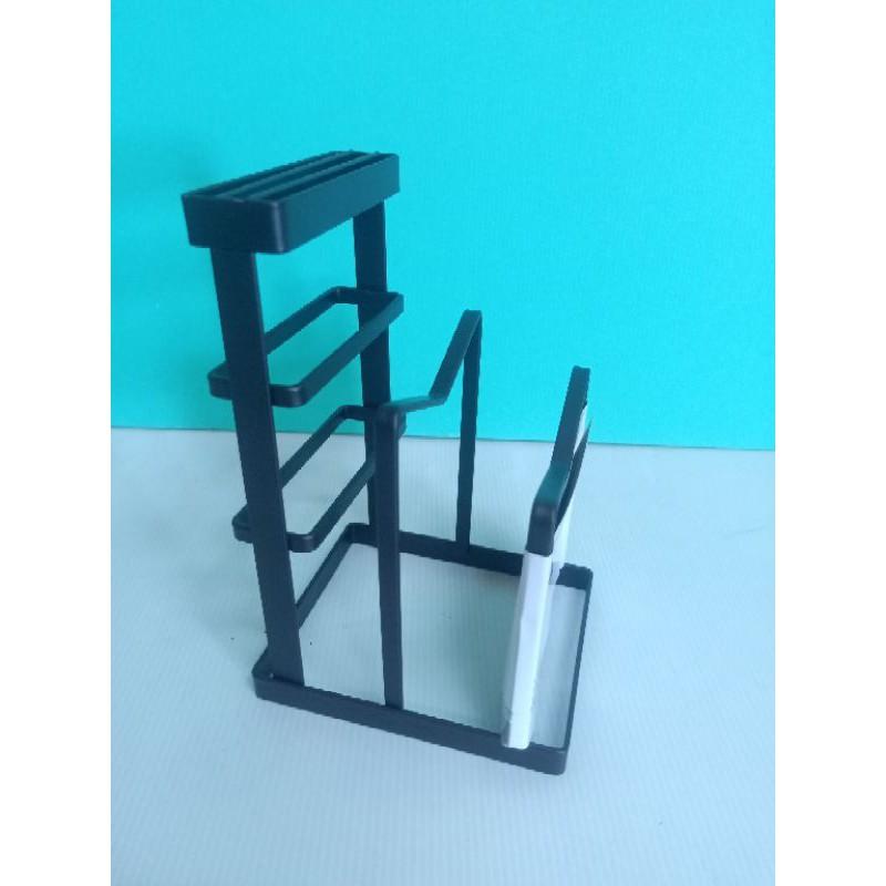 刀架 砧板架 刀砧架 刀具收納架 刀具瀝水架 砧板架 砧板收納架～🌹 ♠❰元氣go物站❱♠-細節圖3