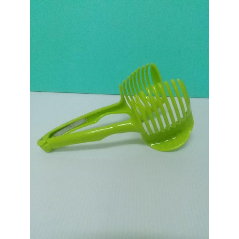 番茄夾 食物夾 防切手夾 手持式切片器 一入 ♠❰元氣go物站❱♠-細節圖7