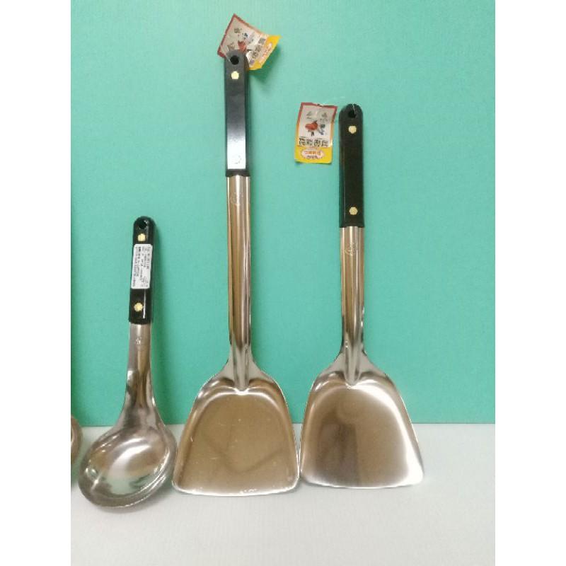 304不銹鋼煎匙 鍋鏟 湯杓 不銹鋼湯杓 不銹鋼煎匙 台灣製 🌹 ♠❰元氣go物站❱♠-細節圖3