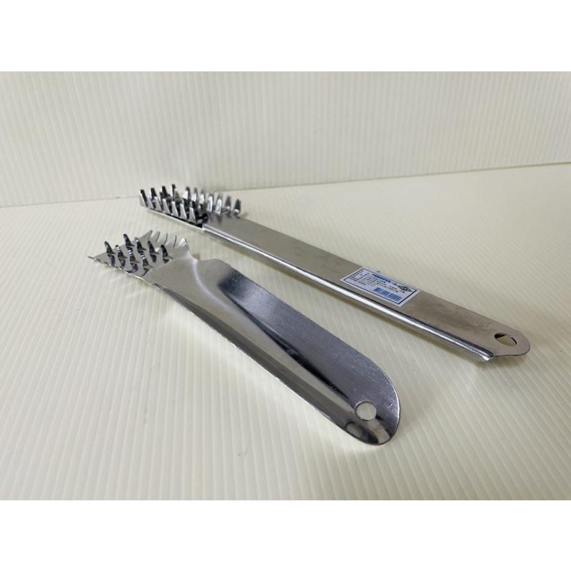 不銹鋼長柄魚刨 刨魚鱗 不銹鋼刨魚鱗 魚鱗去除-細節圖2
