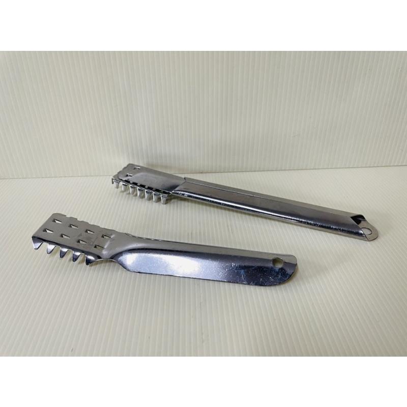 不銹鋼長柄魚刨 刨魚鱗 不銹鋼刨魚鱗 魚鱗去除-細節圖3