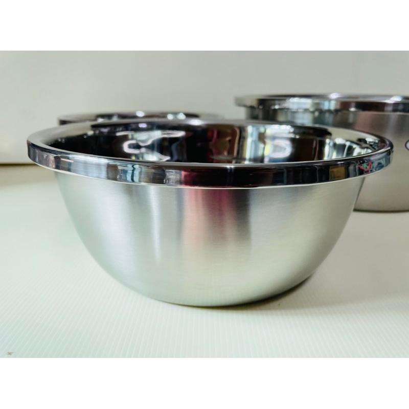 不銹鋼料理盆 不銹鋼調理盆 調味盆 加厚料理盆-細節圖2