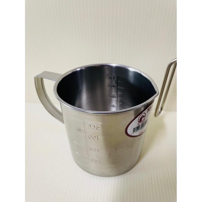 304不銹鋼量杯 500CC 1000CC 不銹鋼計量杯 量杯-細節圖3