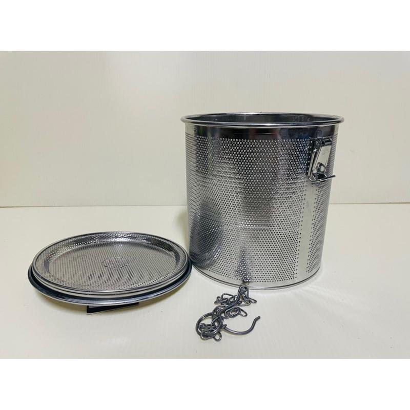 不銹鋼魯料籃 304魯料容器 304不銹鋼燉煮 滷味容器 一入 燉藥網-細節圖7