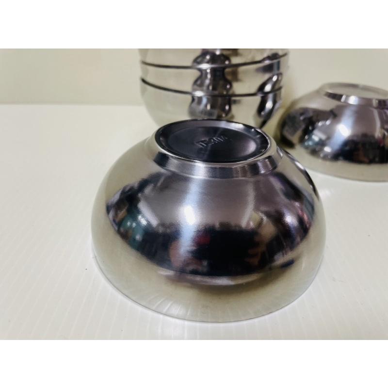 304不銹鋼吉祥碗 11.2cm 不銹鋼飯碗 餐碗 隔熱碗 湯碗-細節圖5