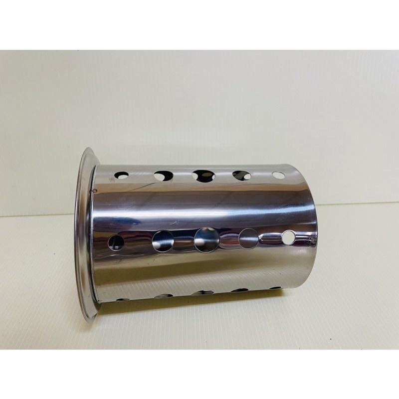 不銹鋼筷筒 不銹鋼餐具筒 不銹鋼餐具收納筒 瀝水筒 筷籠 一入 筷筒-細節圖4