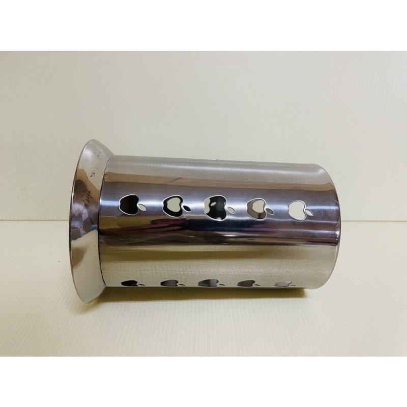 不銹鋼筷筒 不銹鋼餐具筒 不銹鋼餐具收納筒 瀝水筒 筷籠 一入 筷筒-細節圖5