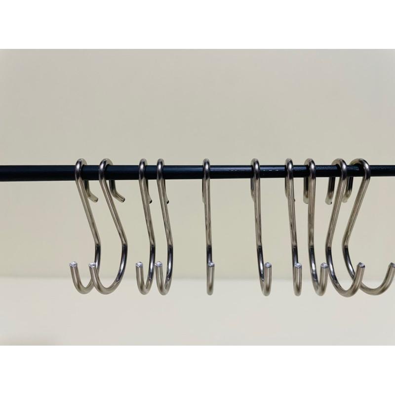 不銹鋼葫蘆勾 不銹鋼S勾 S掛勾 不銹鋼掛勾 廚房掛勾-細節圖6