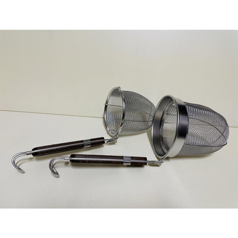 304不銹鋼撈麵網 不銹鋼滷味撈網 燙青菜撈網 過濾網 不銹鋼麵切 麵攤用撈網-細節圖5