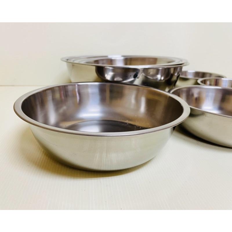 304不銹鋼菜盆 不銹鋼調理盆 料理盆 菜盆 不銹鋼湯鍋 台灣製 一入-細節圖2