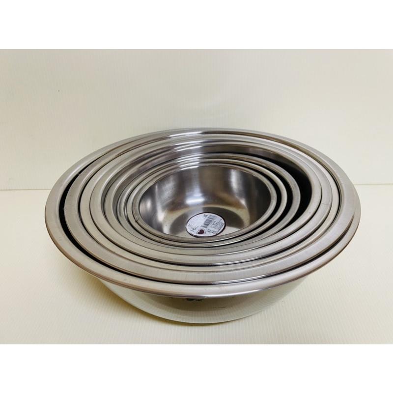 304不銹鋼菜盆 不銹鋼調理盆 料理盆 菜盆 不銹鋼湯鍋 台灣製 一入-細節圖7