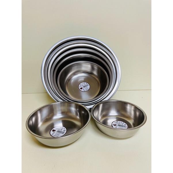 304不銹鋼菜盆 不銹鋼調理盆 料理盆 菜盆 不銹鋼湯鍋 台灣製 一入-細節圖8