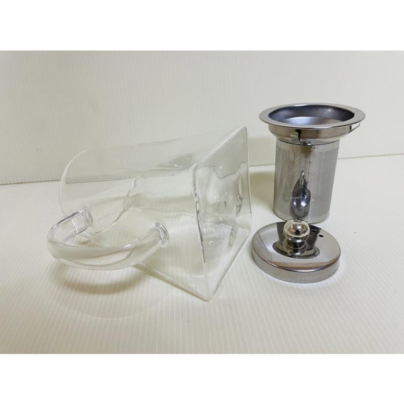 AWANA 艾薇兒耐熱玻璃泡茶壺 550ml 可直火加熱 玻璃茶壺 玻璃泡茶壺 一組入 玻璃壺-細節圖6