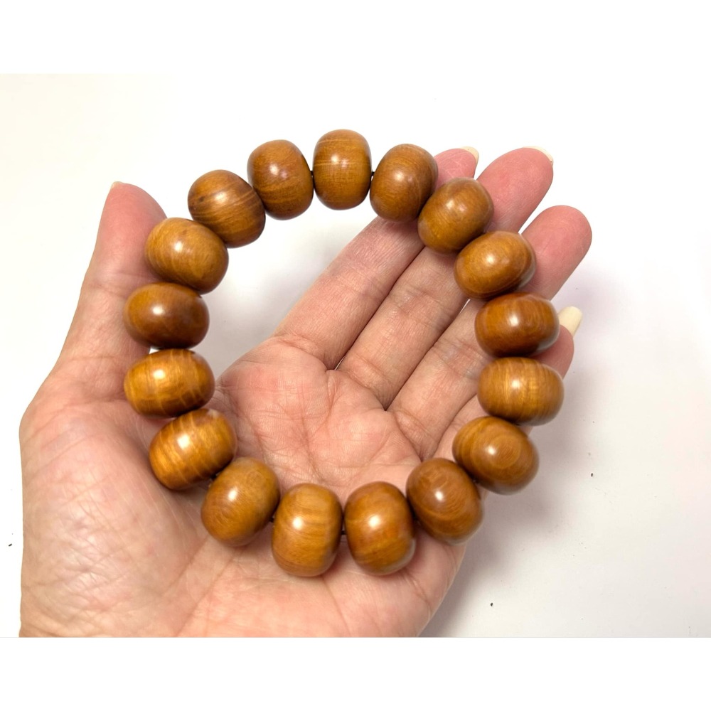★黃金檀20mm/算盤珠手串#0015/#0053-細節圖4