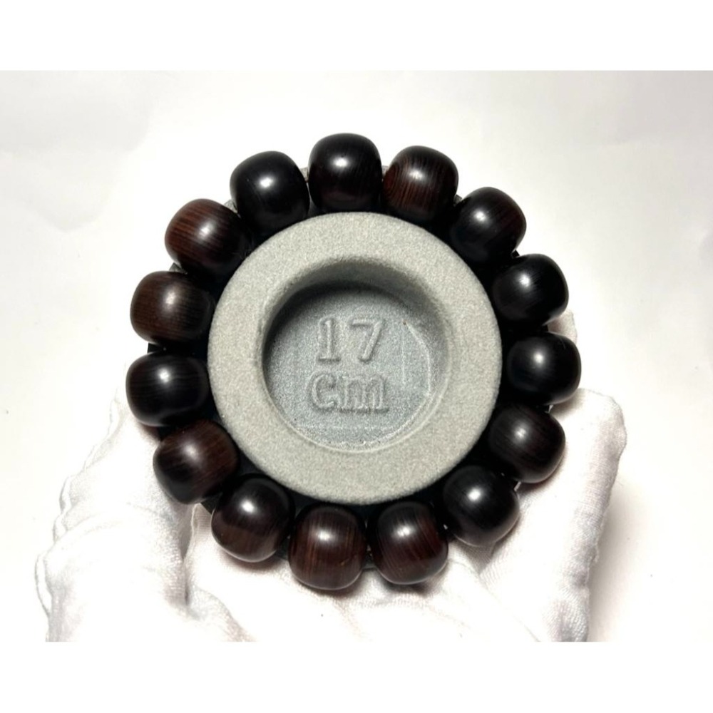 ★雷擊木崖柏15*14mm桶珠#0368/12mm圓珠手串#0369-細節圖3