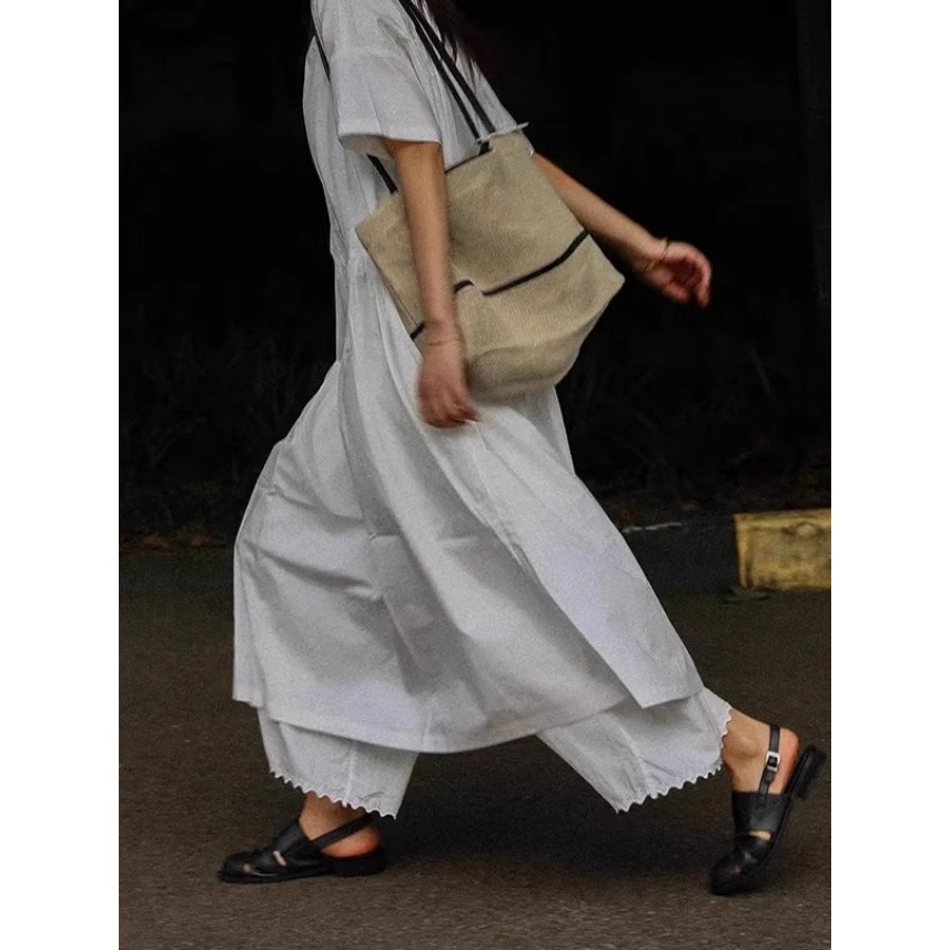 25春。森系 復古百搭不敗款 軟底好穿好走 包頭半拖鞋涼鞋-Euphoria Store-細節圖9