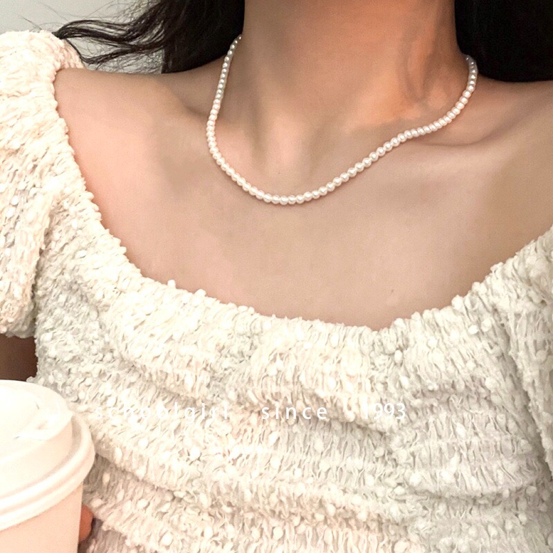 元寶扣-珍珠白4mm