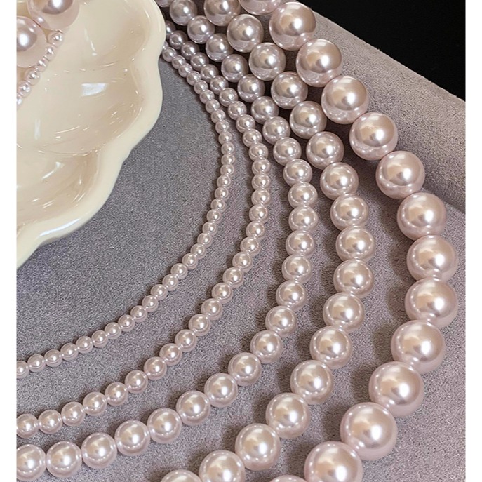 25春。原創手作 極簡氣質百搭款輕奢小眾曼塔玫瑰珍珠短項鍊鎖骨鎖-Euphoria Store-細節圖11