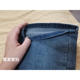 春。韓系東大門新款 百搭高腰直筒修身顯瘦老爺褲水洗牛仔褲-Euphoria Store-細節圖9