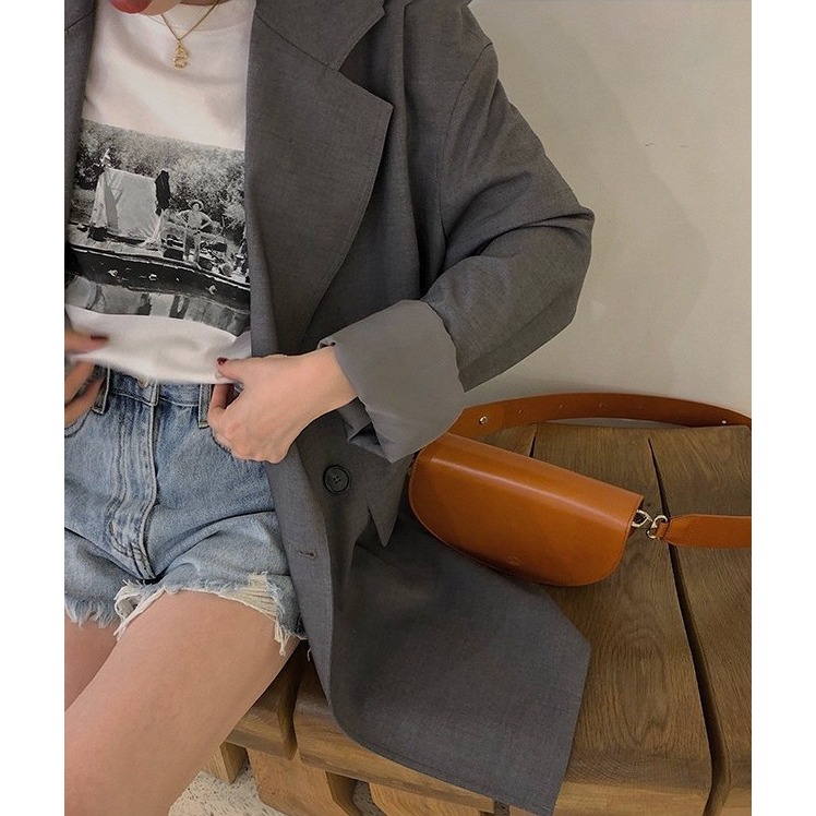 夏。基礎百搭款 下擺撕裂破洞流蘇不規則顯瘦 高腰A字水洗牛仔短褲熱褲-Euphoria Store-細節圖8