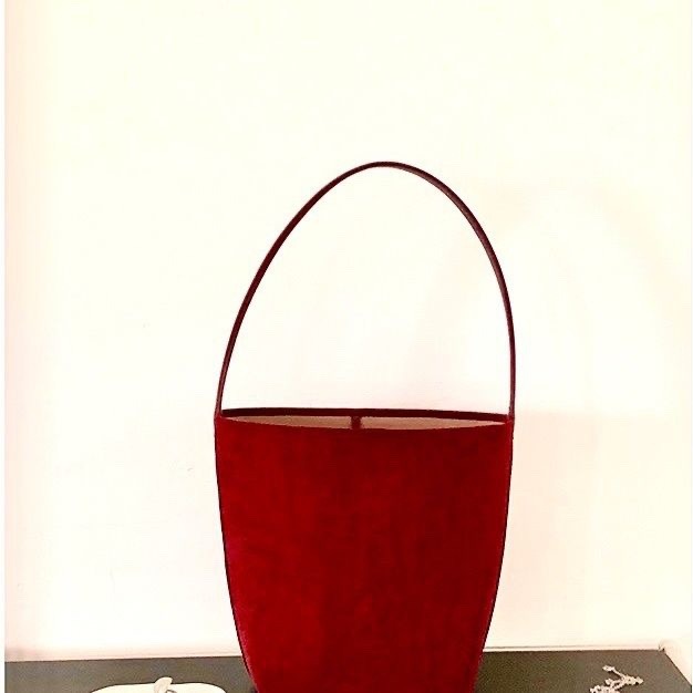 冬。簡約就是王道 極簡氣質百搭 純色柔軟磨砂皮大容量托特包單肩包水桶包-Euphoria Store-規格圖9