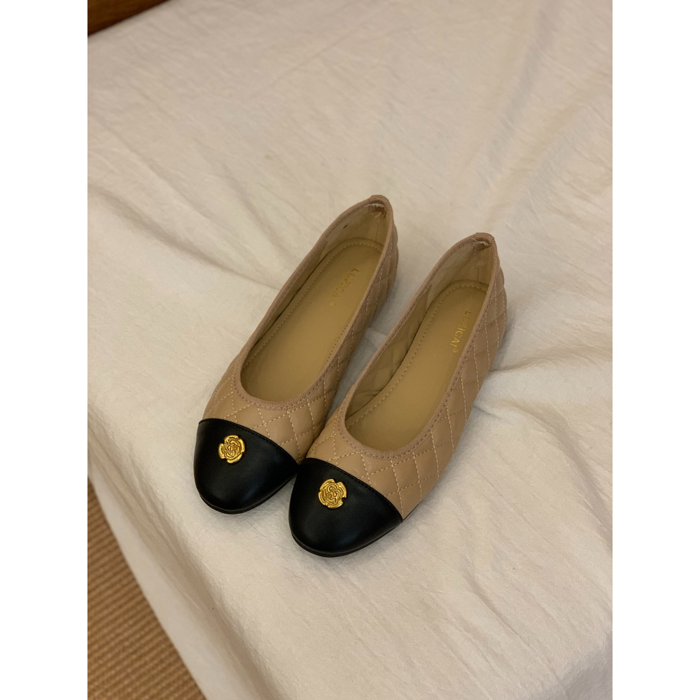 四季。經典法式小香風 不退流行 多款蝴蝶結淺口平底軟皮奶奶鞋娃娃鞋單鞋-Euphoria Store-細節圖3