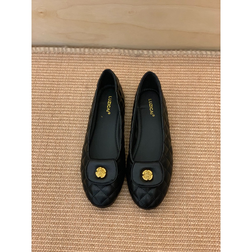 四季。經典法式小香風 不退流行 多款蝴蝶結淺口平底軟皮奶奶鞋娃娃鞋單鞋-Euphoria Store-規格圖9