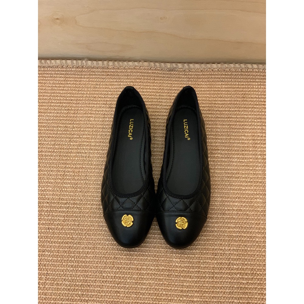 拼色山茶花-黑色