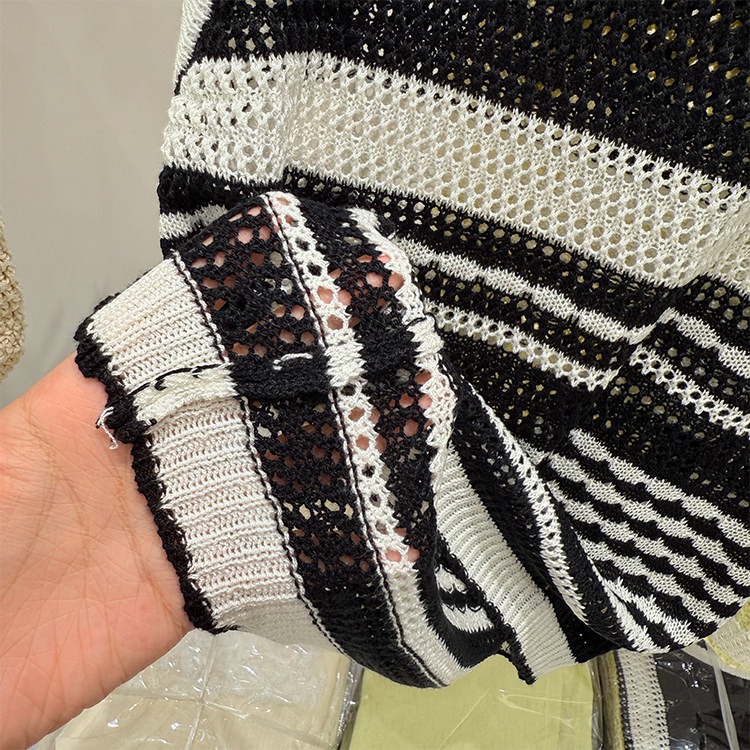 春。減齡小清新 多巴胺彩虹條紋撞色鏤空無袖背心吊帶上衣-Euphoria Store-細節圖9