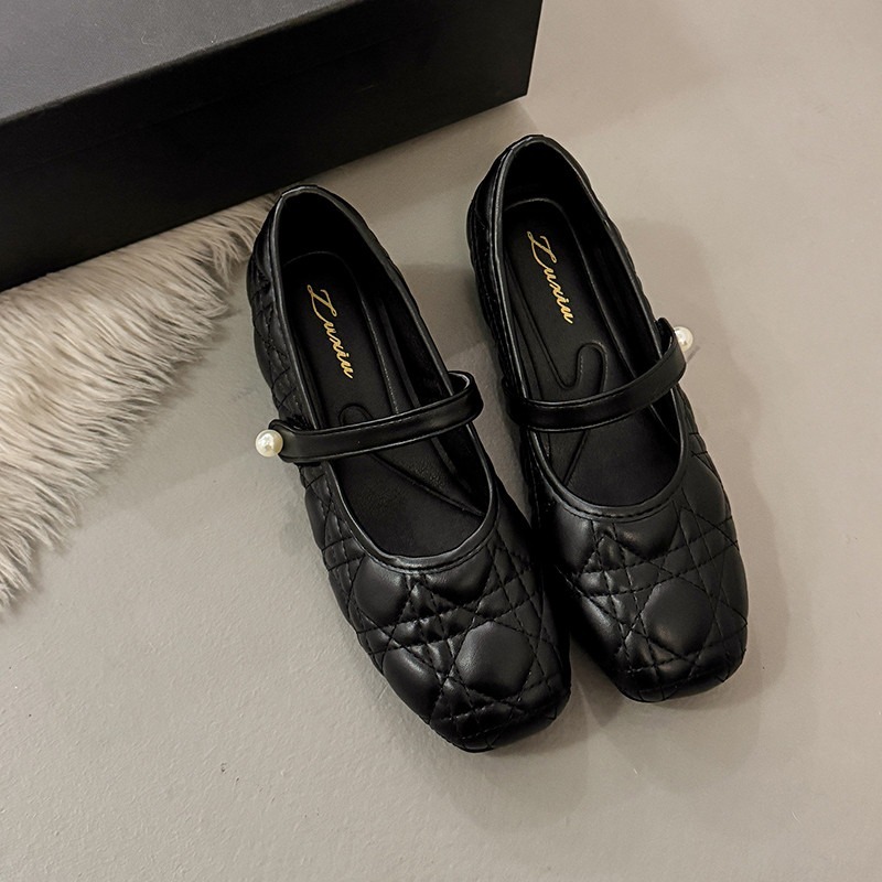 珍珠一字帶-PU底