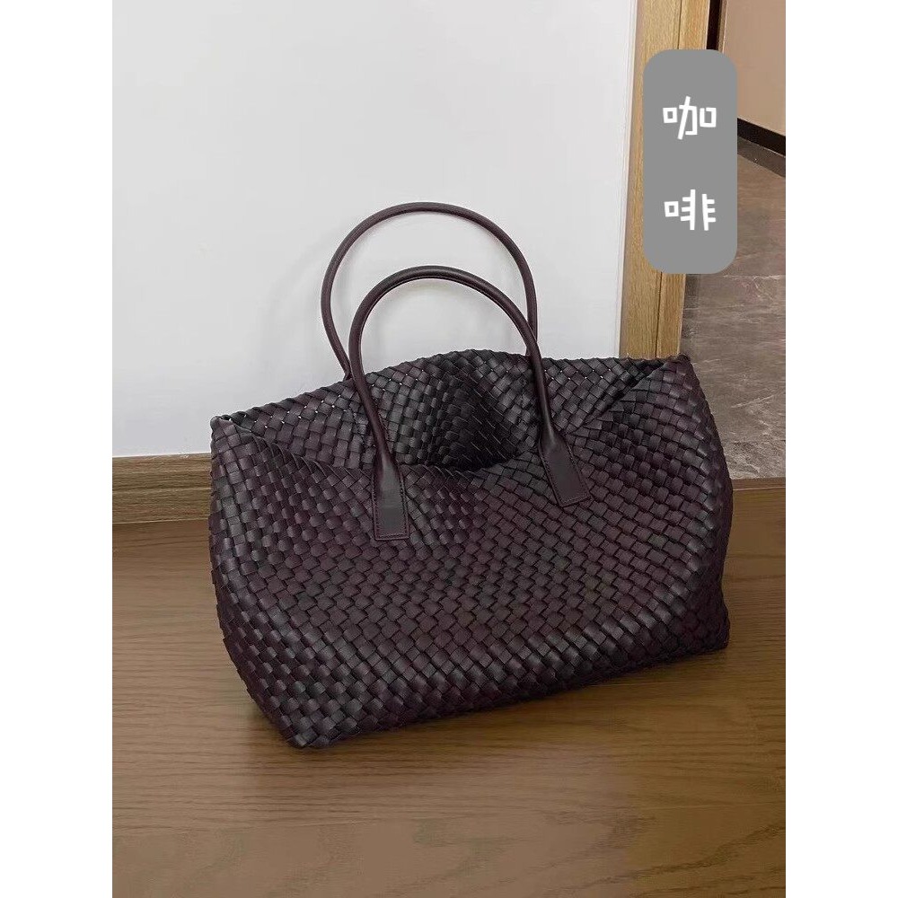 四季。簡約不簡單 時尚百搭 重工編織大容量單肩托特包大包-Euphoria Store-規格圖8
