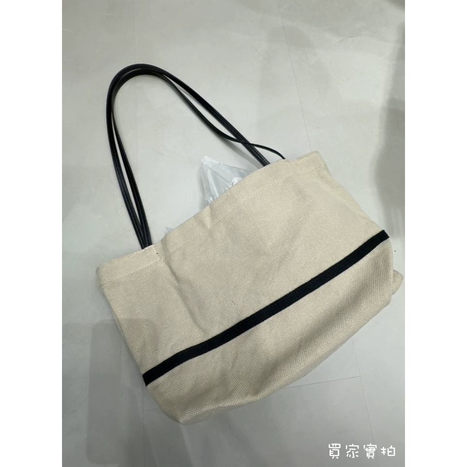 四季。法式慵懶老錢風 休閒渡假百搭大容量亞麻帆布包肩背包大包托特包- Euphoria Store-細節圖6