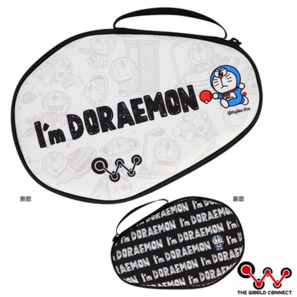 [小周桌球] TWC Doraemon 哆啦A夢 聯名硬殼桌球拍套-細節圖5