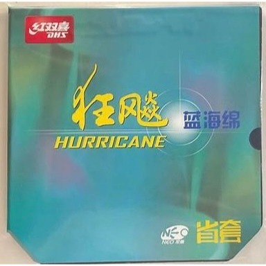 [小周桌球]DHS紅雙喜 NEO狂飆3 藍海綿 省套-規格圖1