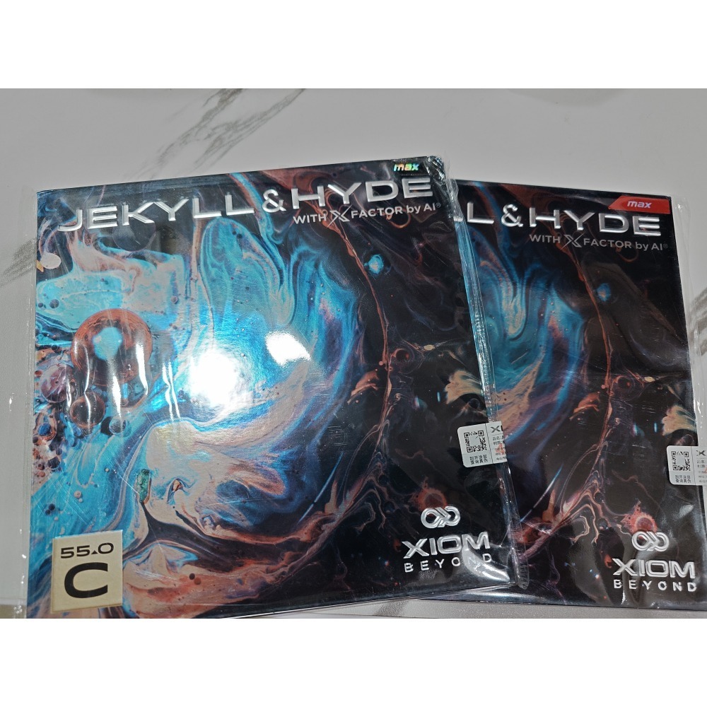 [小周桌球]Xiom c55雙面人（雨果使用）-規格圖1