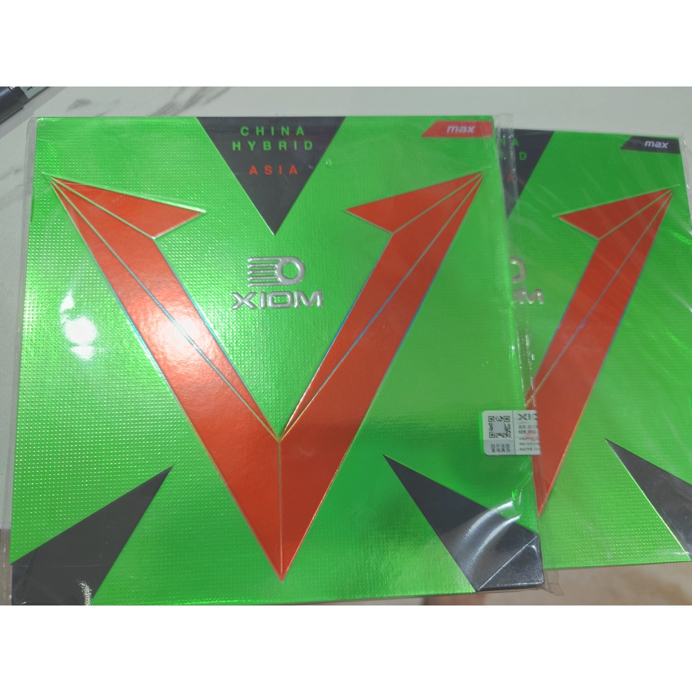 ［小周桌球］Xiom vega asia H（微黏性）-規格圖1