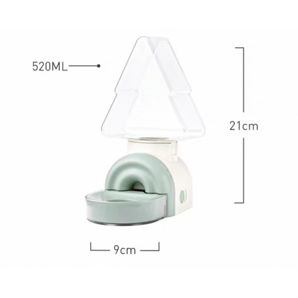 《台灣現貨不用等》卡諾 小松樹飲水器 虹吸式 兔子 喝水 520ml 小寵 龍貓-細節圖4