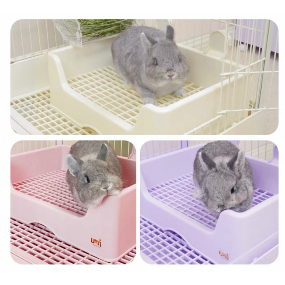 《台灣現貨不用等》UMI 兔子廁所 兔子便盆 防掀翻 特大號 便盆伸縮膜套 廁所 便盆 三禾雨 達洋-細節圖2